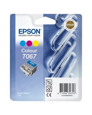 Cartuccia Epson serie T067 CMY (Ciano-Magenta-Yellow) compatibile